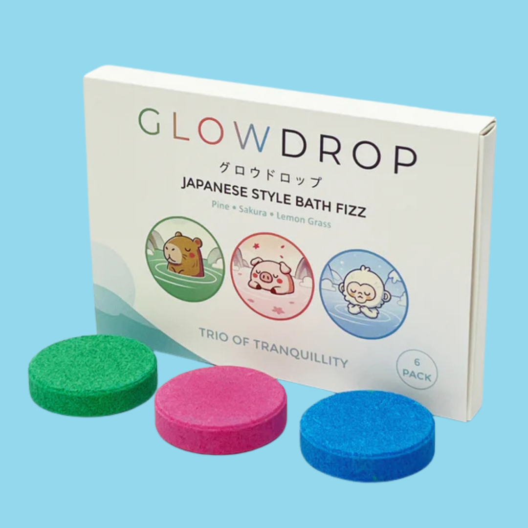 GLOWDROP - Mixed pack: Sakura, Lemongrass and Pine GLOWDROP