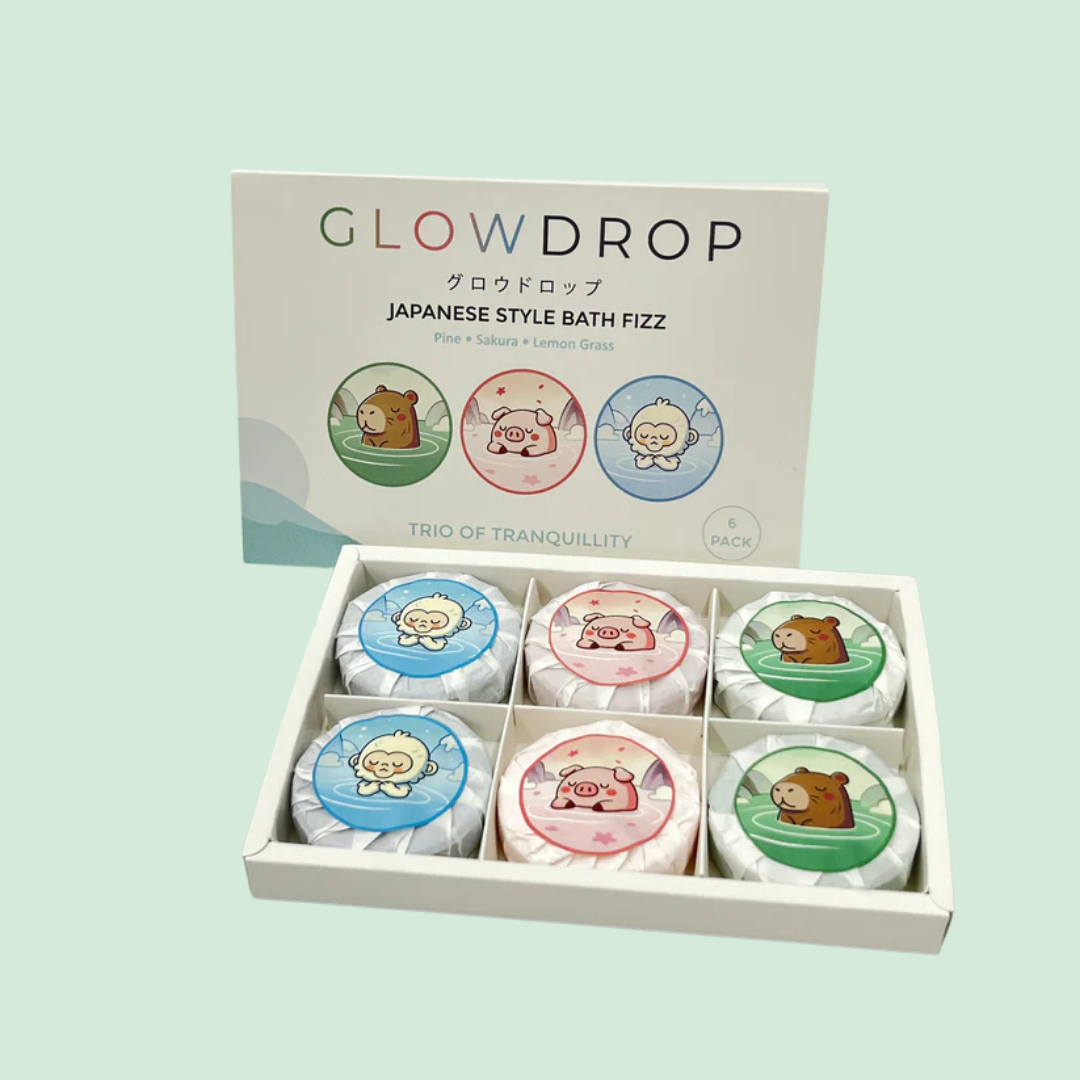 GLOWDROP - Mixed pack: Sakura, Lemongrass and Pine GLOWDROP