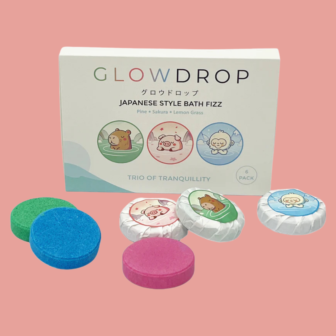 GLOWDROP - Mixed pack: Sakura, Lemongrass and Pine GLOWDROP