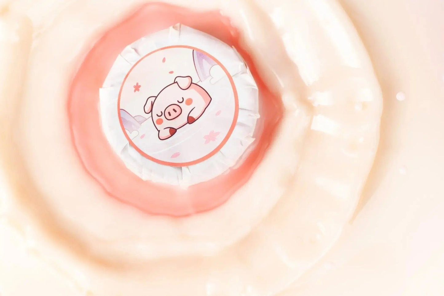 Glowdrop Oinksen Blossom (Sakura) Bath Fizz 🌸